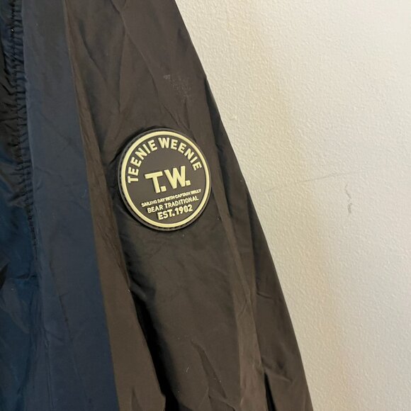 Teenie Weenie Men's Black Sailing Day Windbreaker Jacket - China 185/104a - Picture 3 of 7